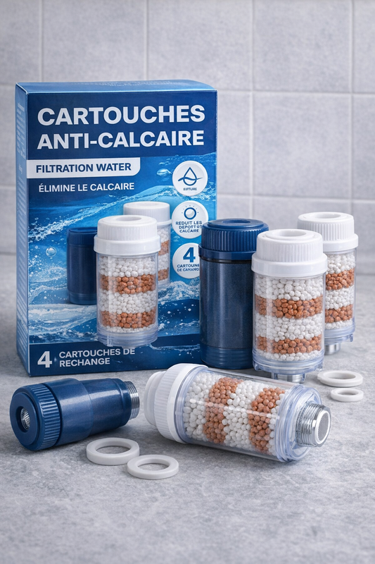 Filtre Anti-Calcaire Universel – Eau Plus Pure, Appareils Protégés, Peau Préservée